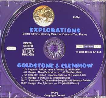 CD Gustav Holst: Explorations