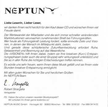 CD Gomer Edwin Evans: Visionen (Harmonische Instrumental-Musik Zum Entspannen Für Führungskräfte)