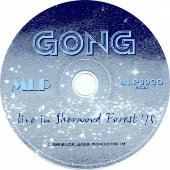CD Gong: Live In Sherwood Forest '75