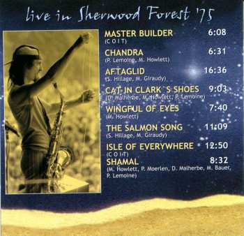 CD Gong: Live In Sherwood Forest '75