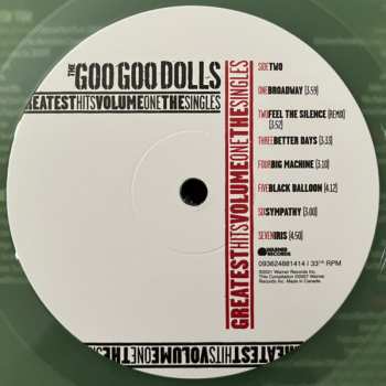 LP Goo Goo Dolls: Greatest Hits Volume One: The Singles CLR | LTD
