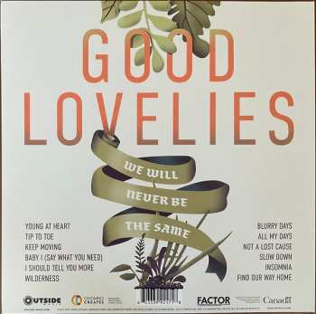 LP The Good Lovelies: We Will Never Be The Same CLR | LTD