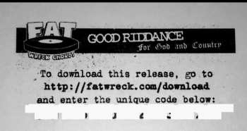 LP Good Riddance: For God And Country