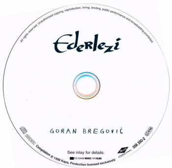 CD Goran Bregović: Ederlezi