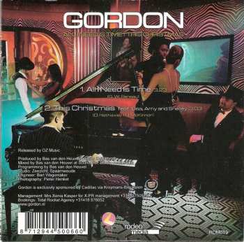 CD Gordon: All I Need Is Time / This Christmas