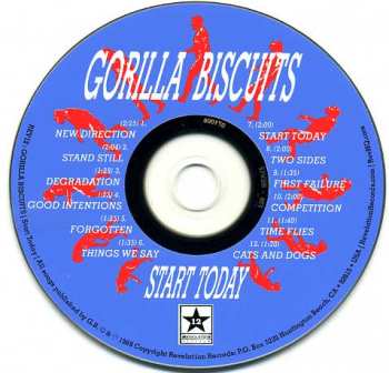 CD Gorilla Biscuits: Start Today