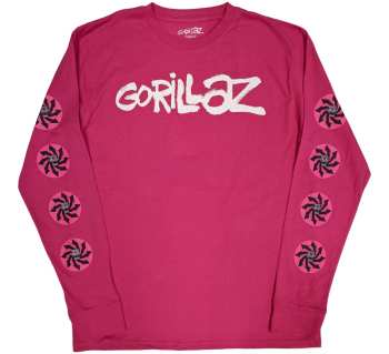 Merch Gorillaz: Long Sleeve Maglietta Repeat Pazuzu