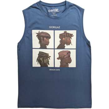 Merch Gorillaz: Tank Maglietta Demon Days