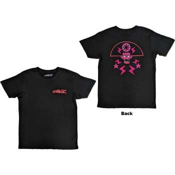 Merce Gorillaz: Gorillaz Unisex T-shirt: Cult Of Gorillaz (back Print) (small) S