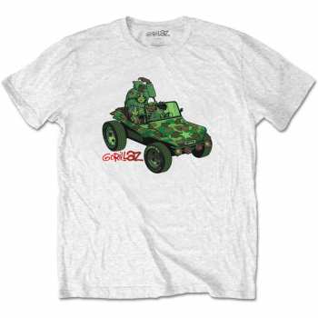 Merch Gorillaz: Maglietta Green Jeep 