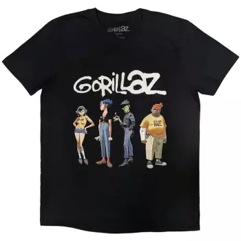 Maglietta Spray Logo Gorillaz Group