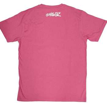 Merce Gorillaz: Gorillaz Unisex T-shirt: The Static Channel (back Print) (small) S