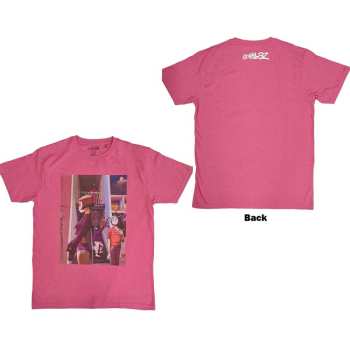 Merce Gorillaz: Gorillaz Unisex T-shirt: The Static Channel (back Print) (small) S