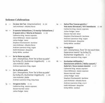 CD Gothic Voices: The Dufay Spectacle