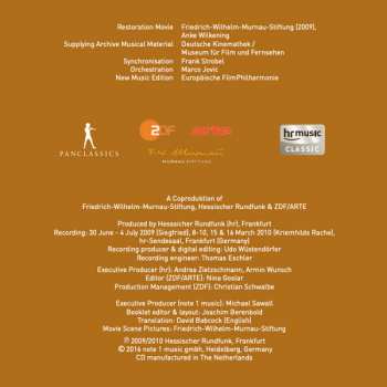 CD Frank Strobel: Die Nibelungen (Suite From The Original Motion Picture Score)