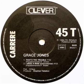 LP Grace Jones: Biggest Hits