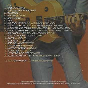 2CD/DVD/Set di cofanetti Graham Bonnet: Anthology