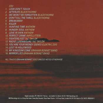 2CD/DVD/Set di cofanetti Graham Bonnet: Anthology