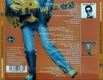 2CD Graham Bonnet: Graham Bonnet/No Bad Habits DLX