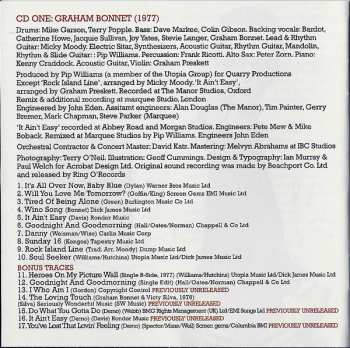 2CD Graham Bonnet: Graham Bonnet/No Bad Habits DLX