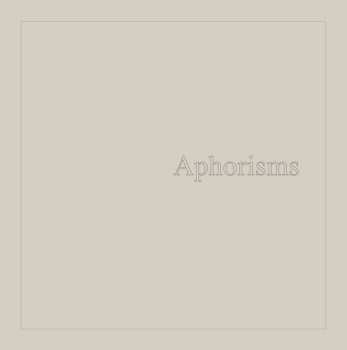 Album Graham Lambkin: Aphorisms