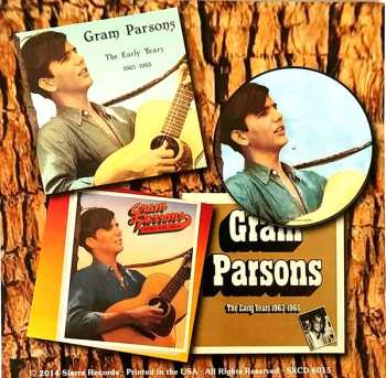 2CD/Set di cofanetti Gram Parsons: The Early Years Vol.1&2