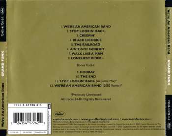 CD Grand Funk Railroad: We're An American Band