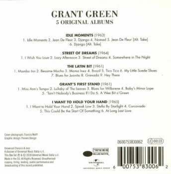 5CD/Set di cofanetti Grant Green: 5 Original Albums