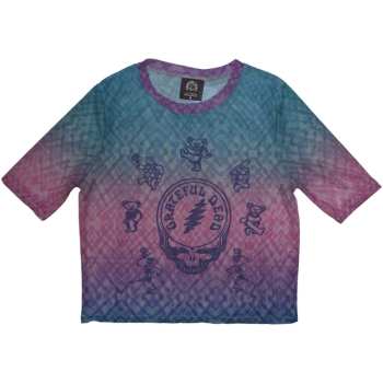 Merch Grateful Dead: Donne Crop Top Dead Egyptian Gradient