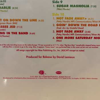 5LP/Set di cofanetti The Grateful Dead: Wembley Empire Pool, London, England 4/7/72 LTD