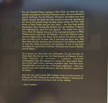 3LP The Grateful Dead: Fillmore East 2-11-69 LTD