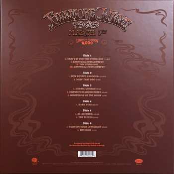 3LP/Set di cofanetti The Grateful Dead: Fillmore West 1969: March 1st LTD