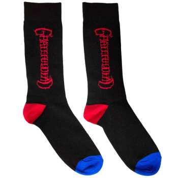 Merch Grateful Dead: Calzini alla caviglia Vertical Mono Logo Grateful Dead
