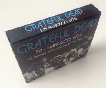 3CD The Grateful Dead: San Francisco 1976 (The Orpheum Theatre Broadcast On Three CDs)