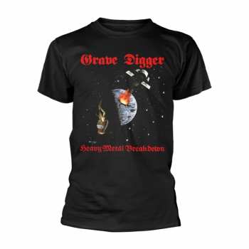 Merce Grave Digger: Tričko Heavy Metal Breakdown S