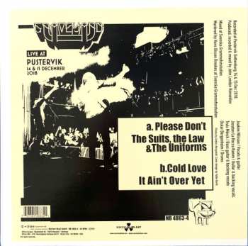 LP Graveyard: Live At Pustervik Gothenburg 14 & 15 December 2018 LTD | CLR