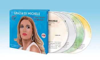 4CD/Set di cofanetti Grazia Di Michele: Le Stagioni Del Cuore In 50 Canzoni