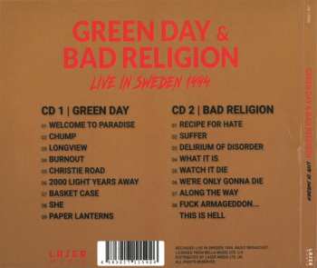 2CD Green Day: Live In Sweden 1994
