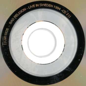 2CD Green Day: Live In Sweden 1994
