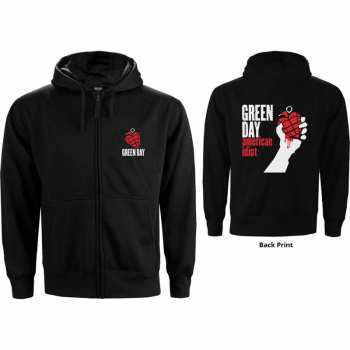 Merce Green Day: Dámská Mikina Na Zip American Idiot  XS
