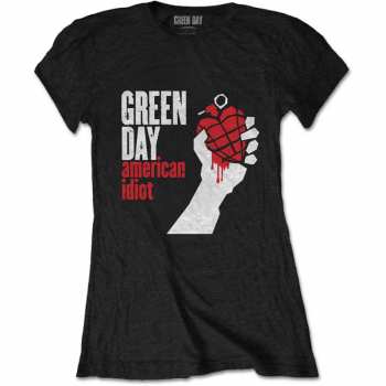 Merch Green Day: Donne Maglietta American Idiot 
