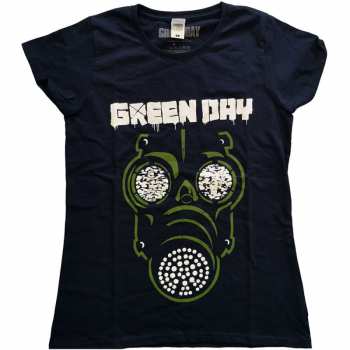 Merch Green Day: Donne Maglietta Green Mask 