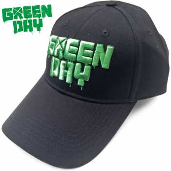 Merch Green Day: Berretto con visiera Dripping Logo Green Day