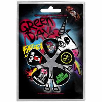 Merch Green Day: Set di plettri Father Of All