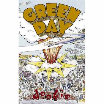 Merch Green Day: Poster in tessuto Dookie