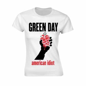 Merch Green Day: Maglietta Donne American Idiot Heart (white)