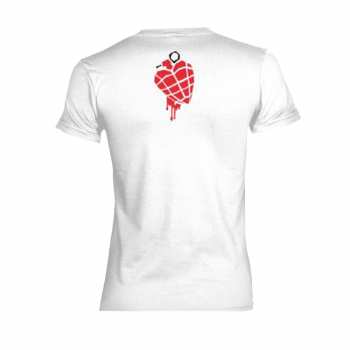 Merce Green Day: Tričko Dámské American Idiot Heart (white) M