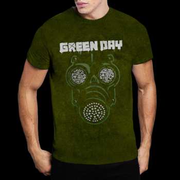 Merch Green Day: Maglietta Gas Mask 