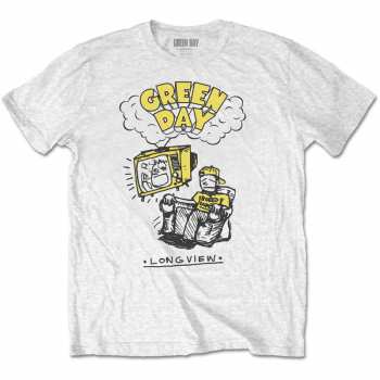 Merch Green Day: Maglietta Longview Doodle 