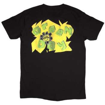 Merce Green Day: Green Day Unisex T-shirt: Psychedelic Kerplunk (back Print) (small) S